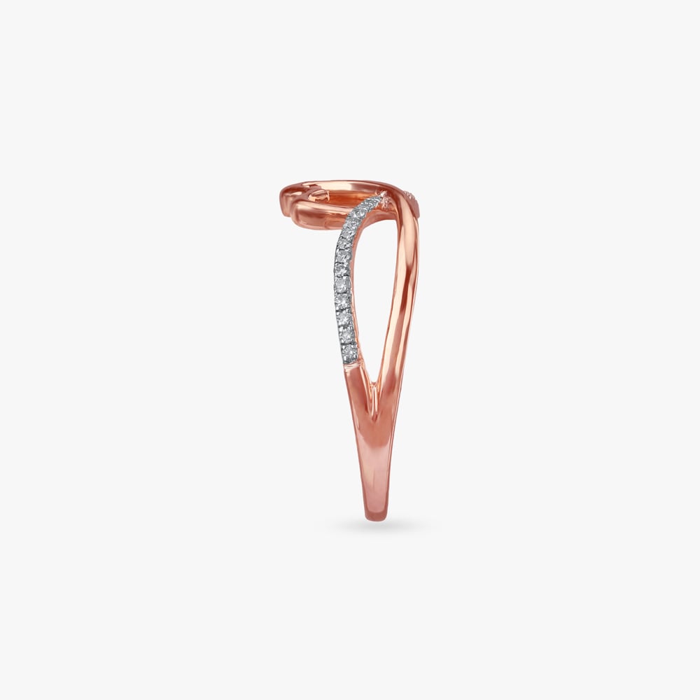 Endless Heart Diamond Ring,,hi-res image number null