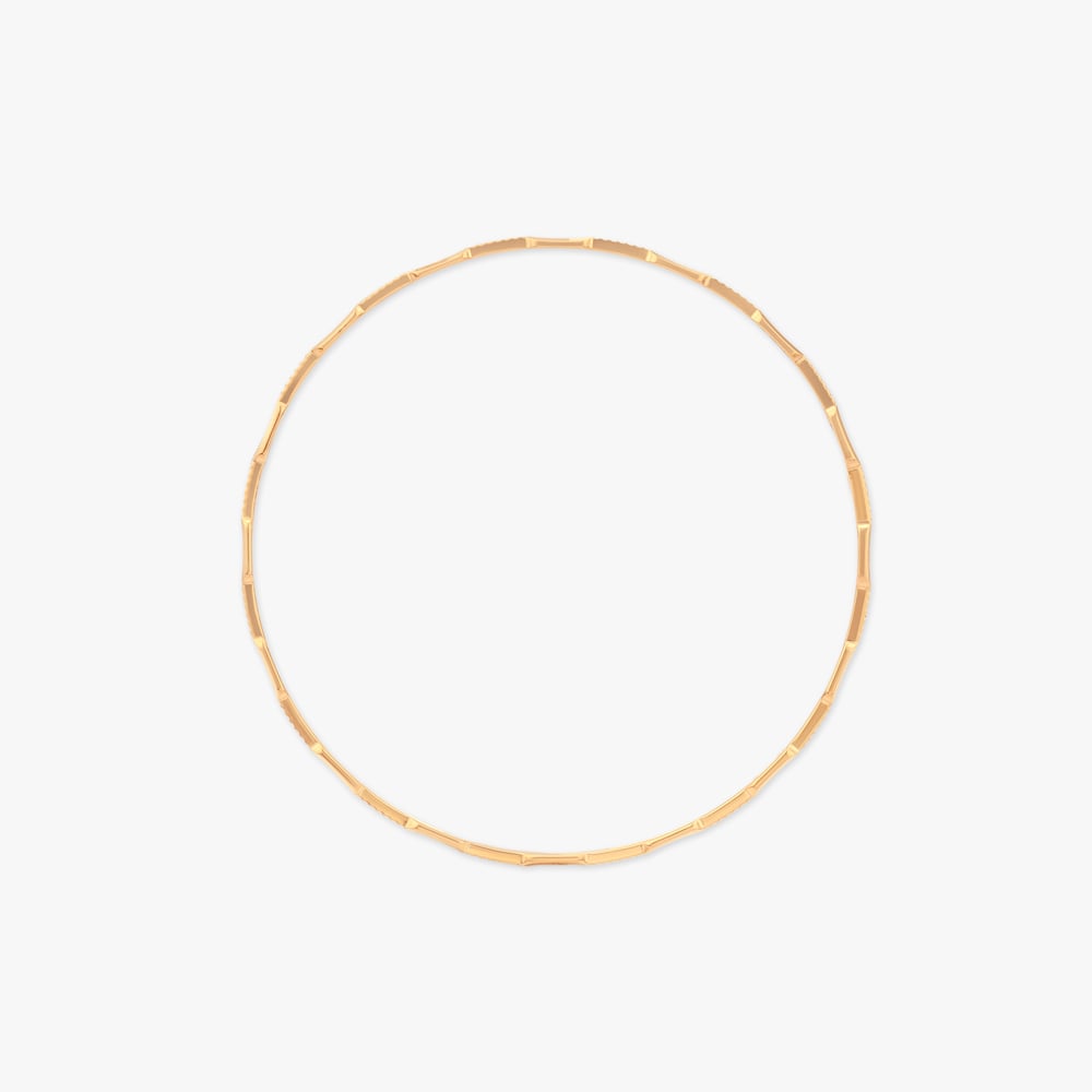 Textured Links Gold Bangles,,hi-res image number null