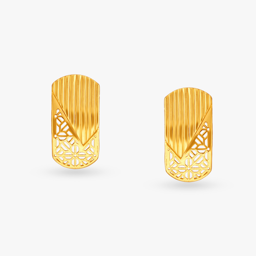 Enigmatic Gold Pendant and Earrings Set,,hi-res image number null