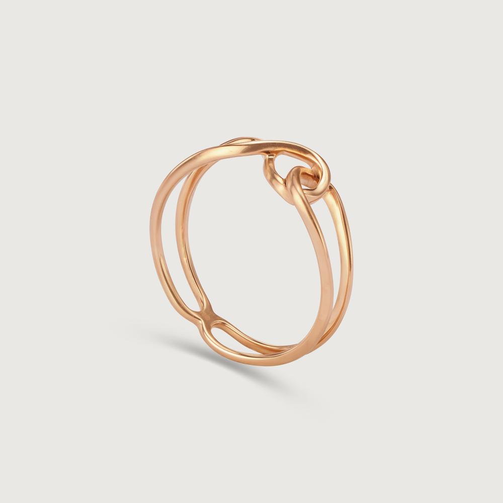 Interlinked Radiance 14KT Yellow Gold Ring,,hi-res image number null