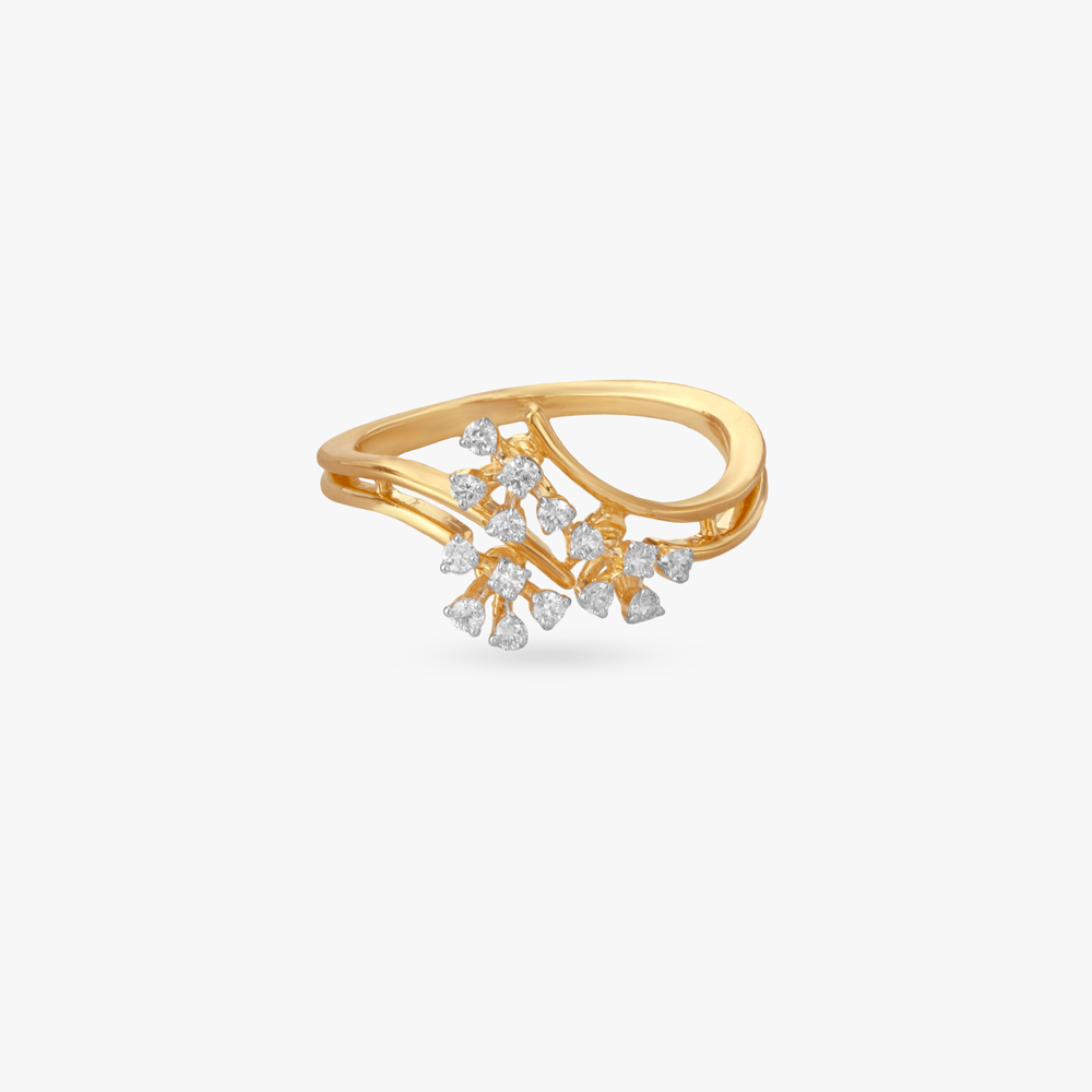 Breezy Charm Diamond Finger Ring,,hi-res image number null