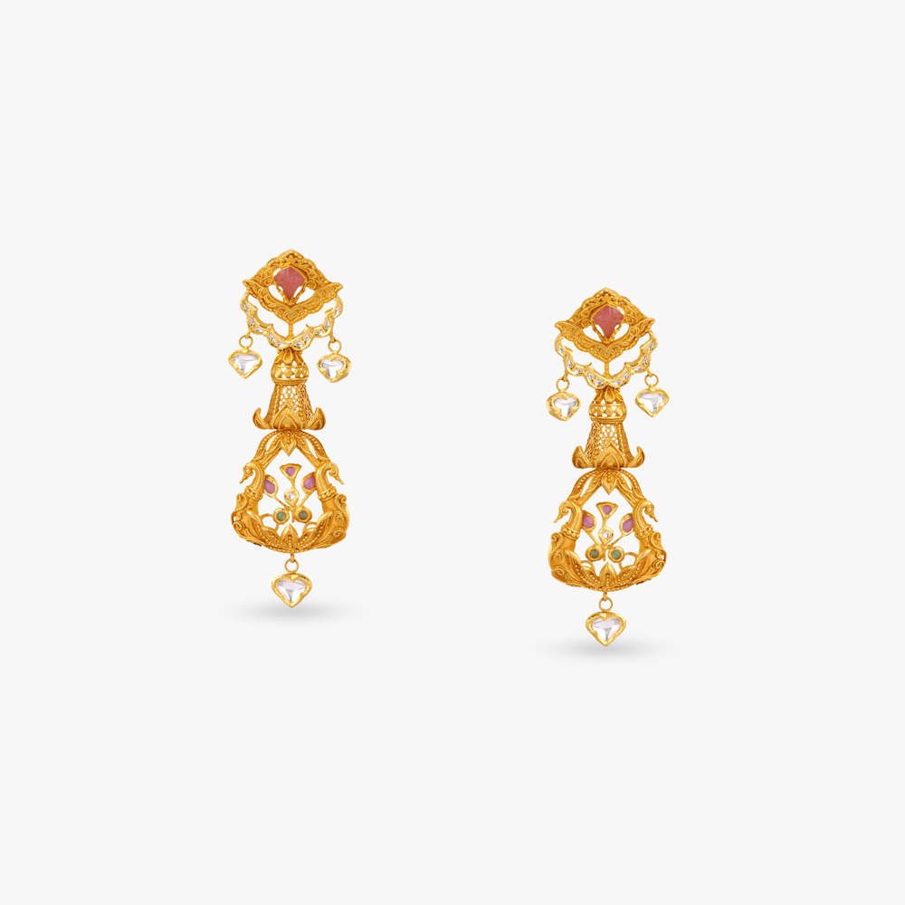 Wings of Dawn Gold Necklace Set,,hi-res image number null