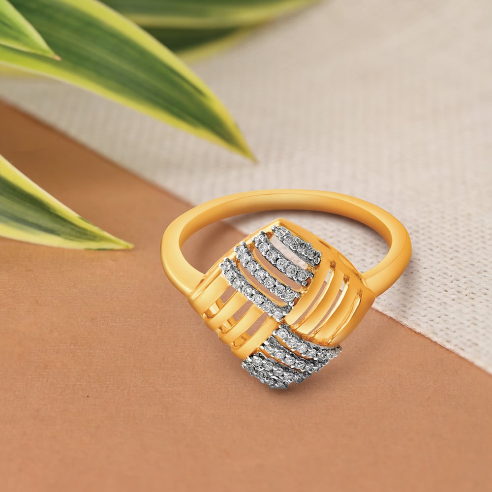 Exquisite Diamond Finger Ring,,hi-res image number null