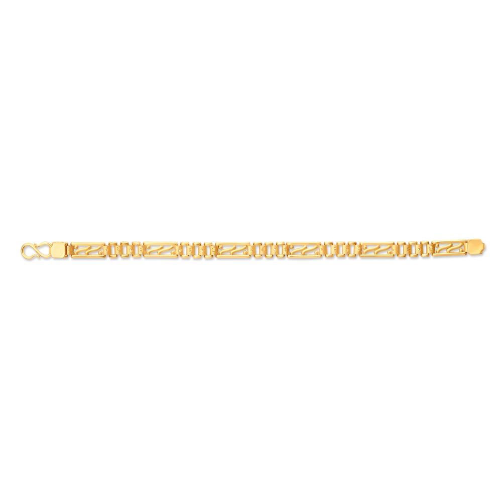 Elegant Gold Bracelet for Men,,hi-res image number null