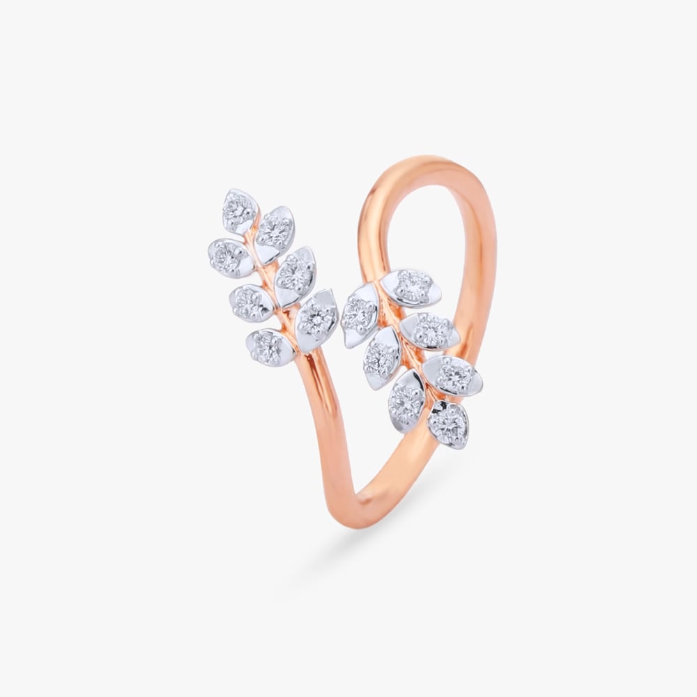 Timeless Blossom Diamond Finger Ring,,hi-res image number null