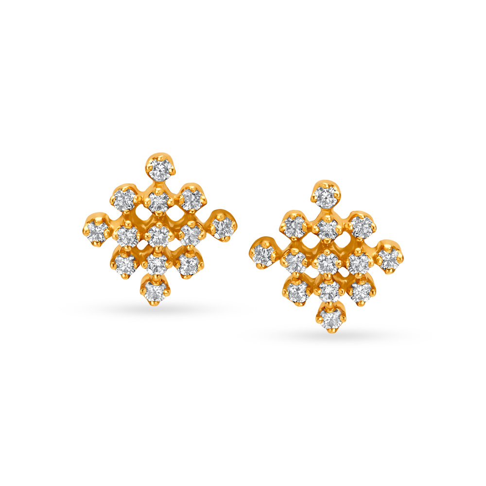 Traditional diamond earrings shop grt