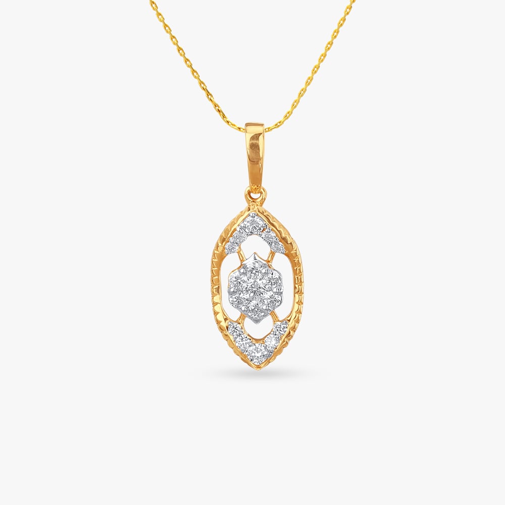 

Radiant Nest Diamond Pendant