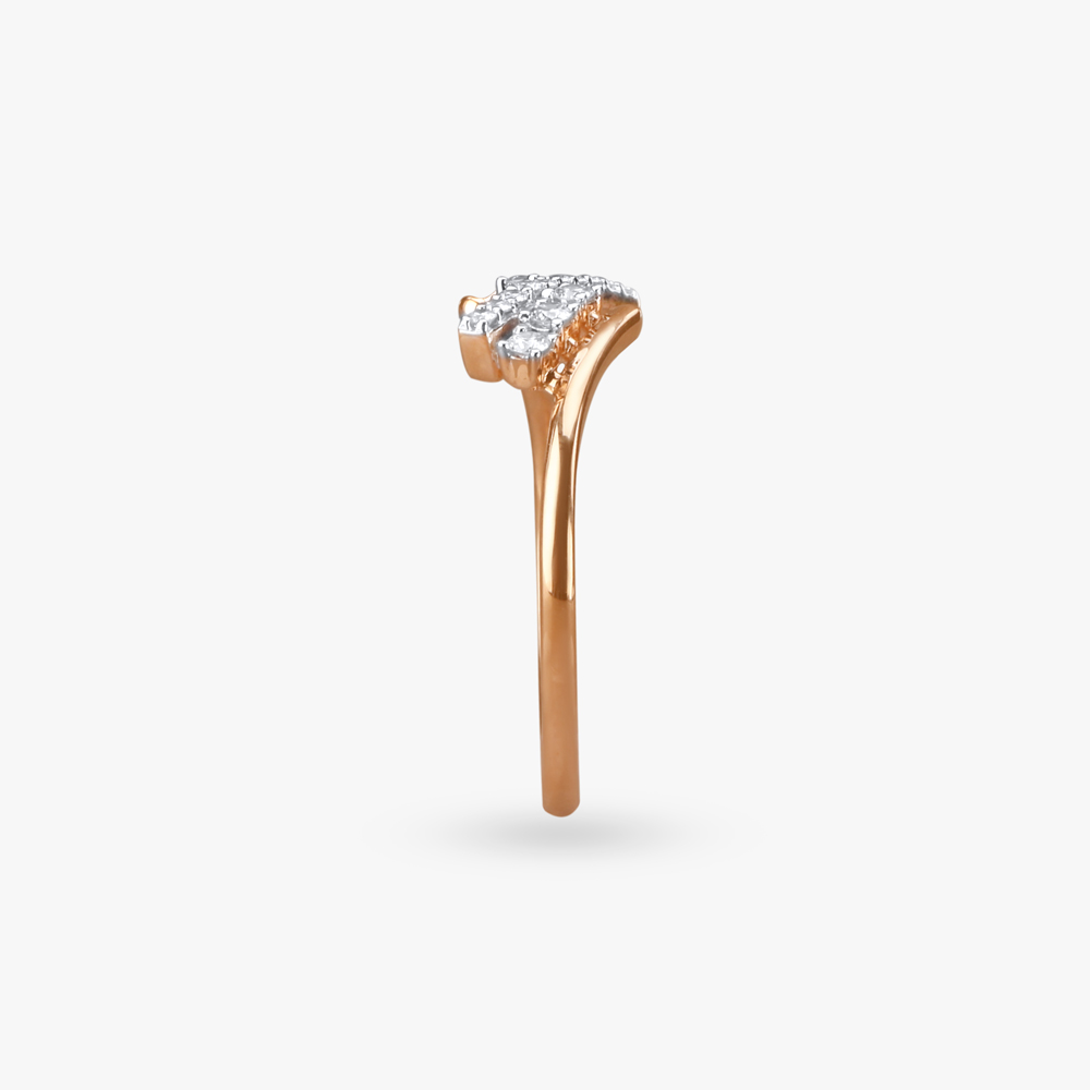 Sleek Sparkle Diamond Finger Ring,,hi-res image number null