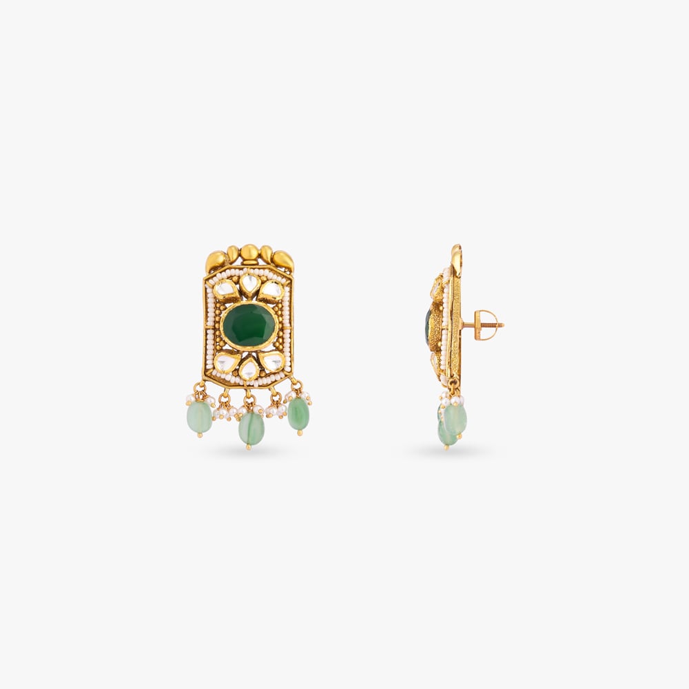 Arc Pavilion Gold Necklace Set,,hi-res image number null