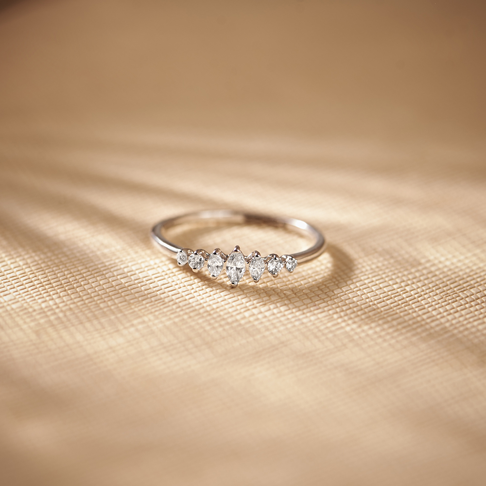 Lovely Marquise Diamond Ring