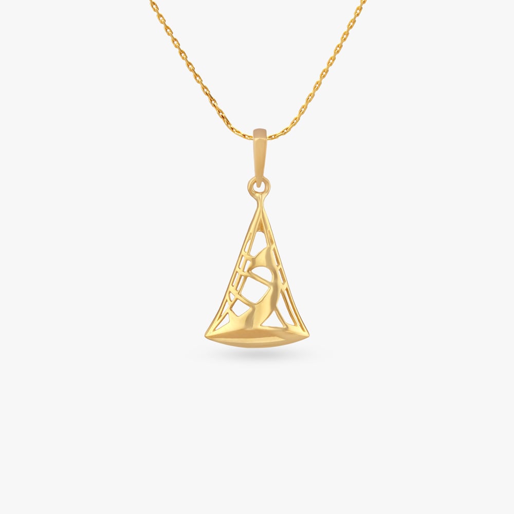 

Artful Swing Gold Pendant