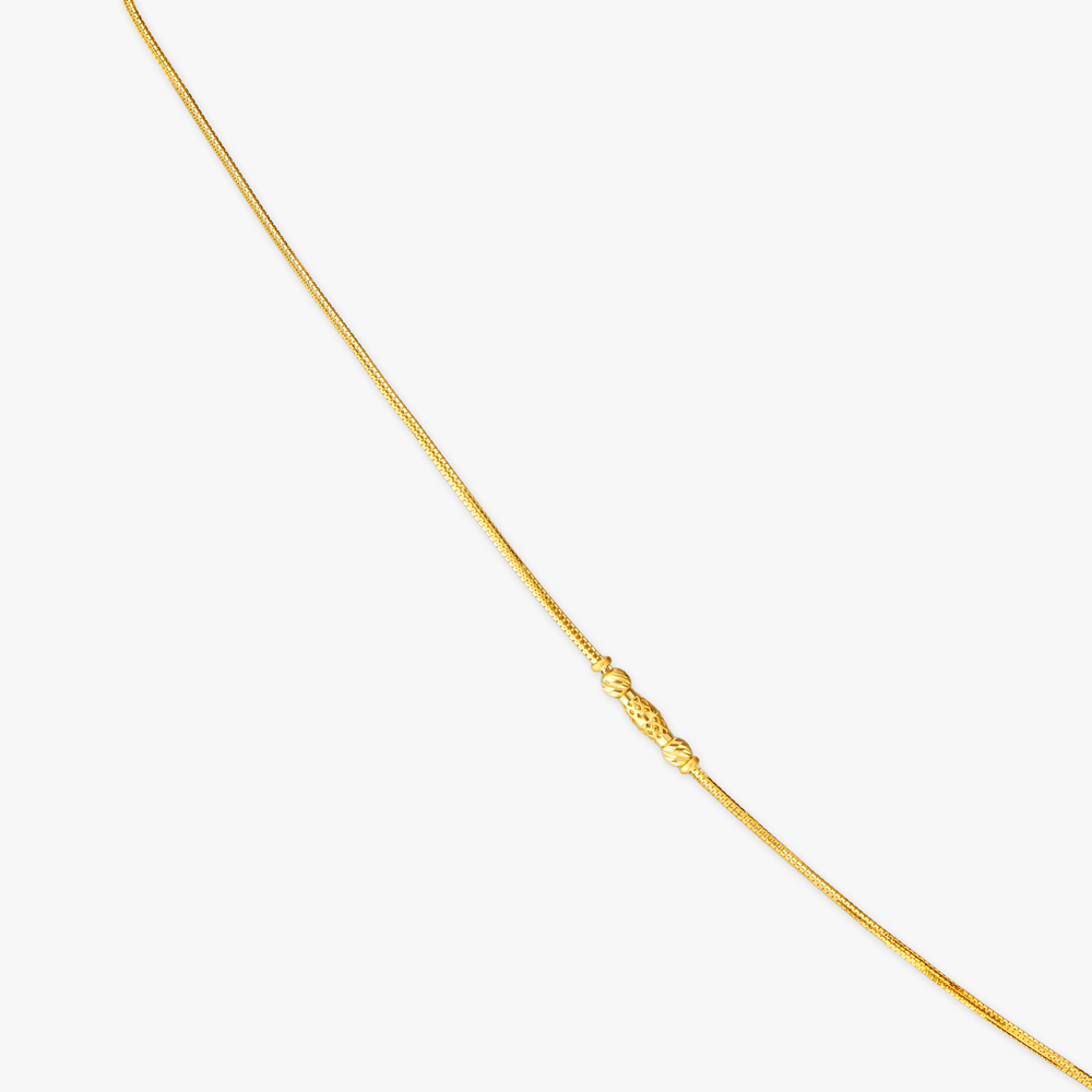 Diamond-Cut Teardrop Tassel Chain,,hi-res image number null