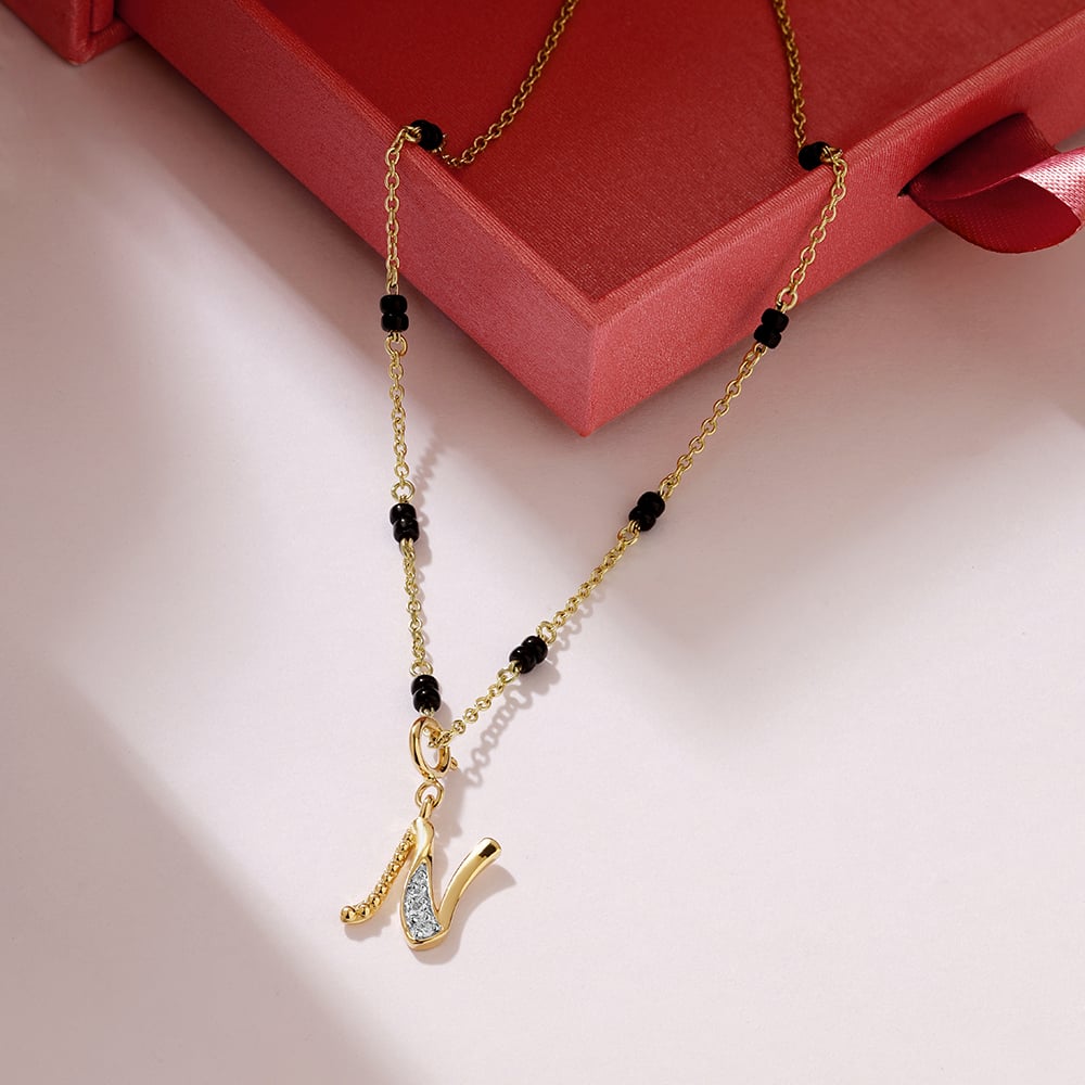 Mia Sutra DIY with Alphabet Charms- N,,hi-res image number null