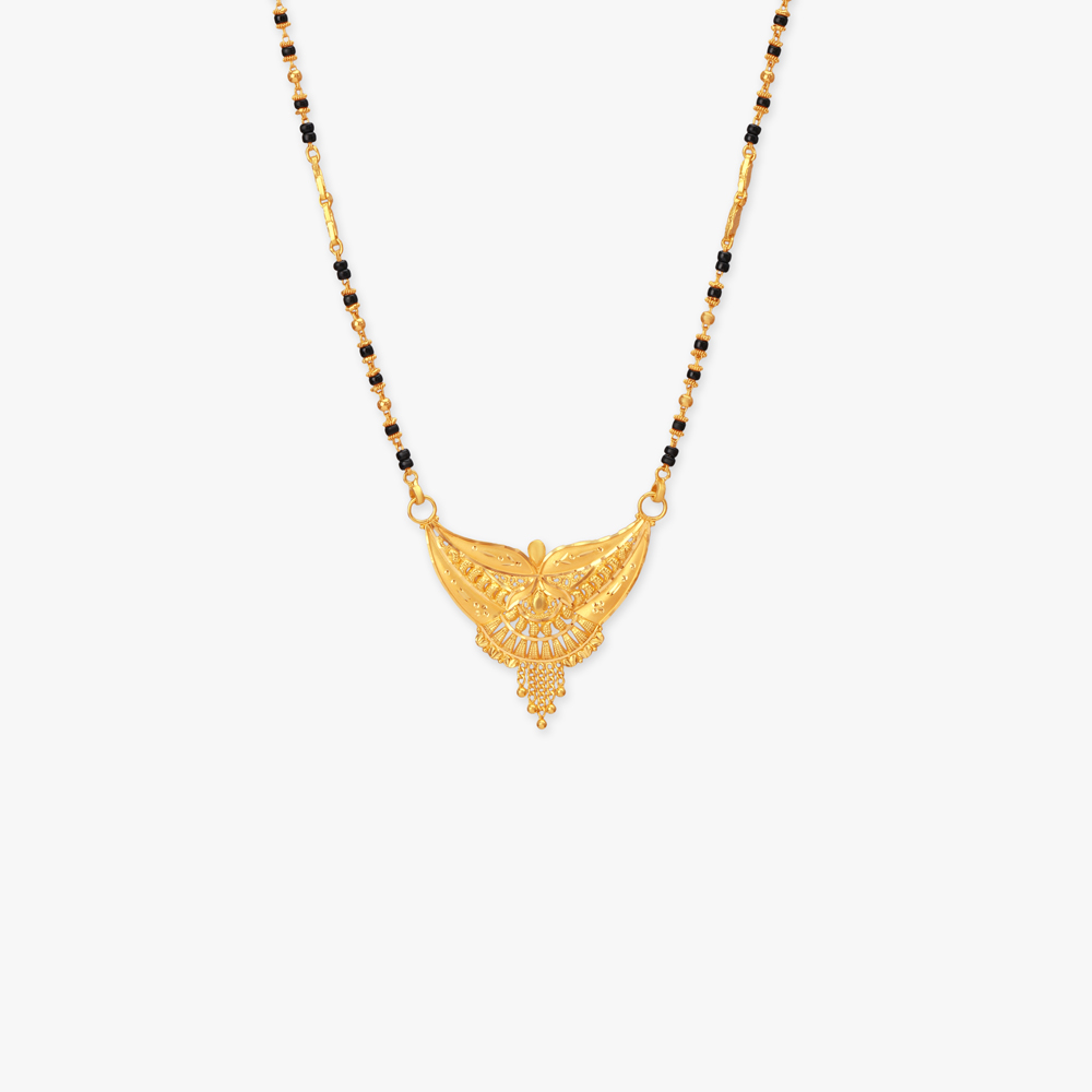 

Grace Filigree Gold Mangalsutra