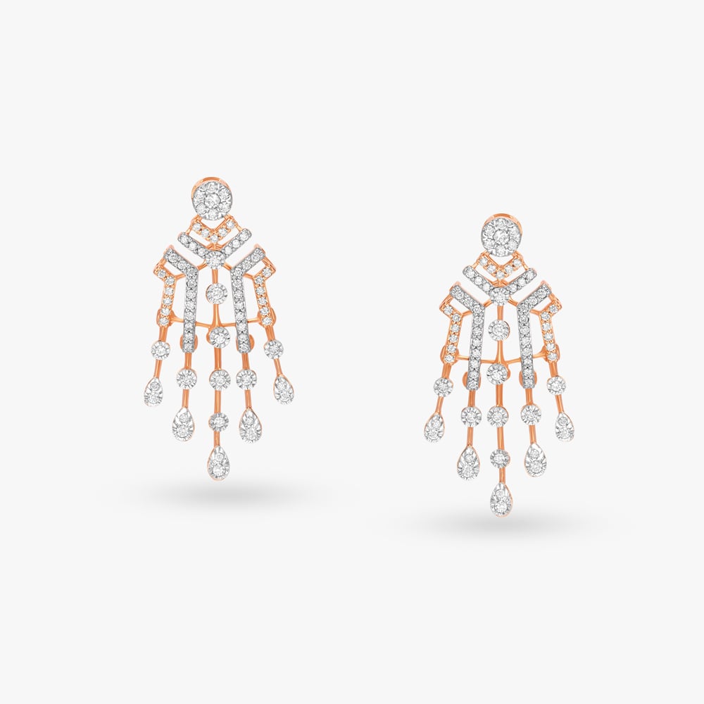 Majestic Sparkles Natural diamond Necklace Set,,hi-res image number null