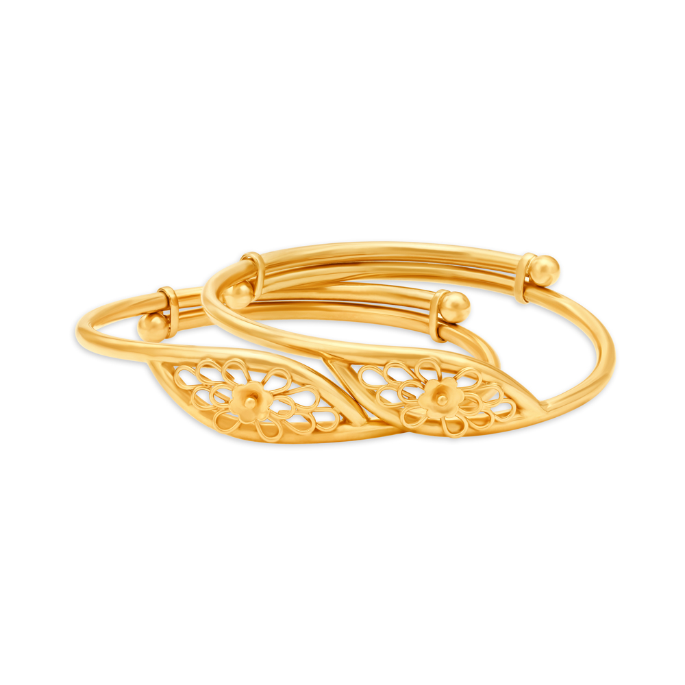Chic Gold Bangle For Kids