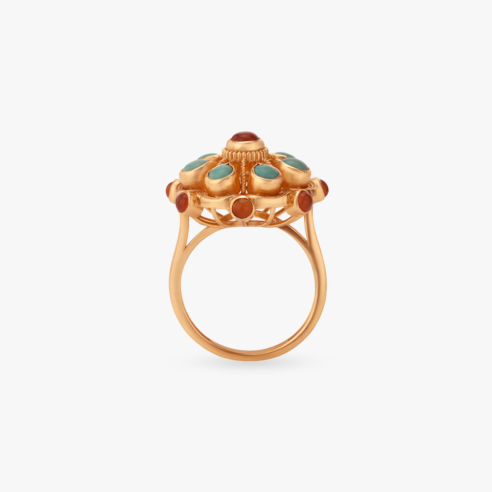 Tropical Orchard Gold Ring,,hi-res image number null