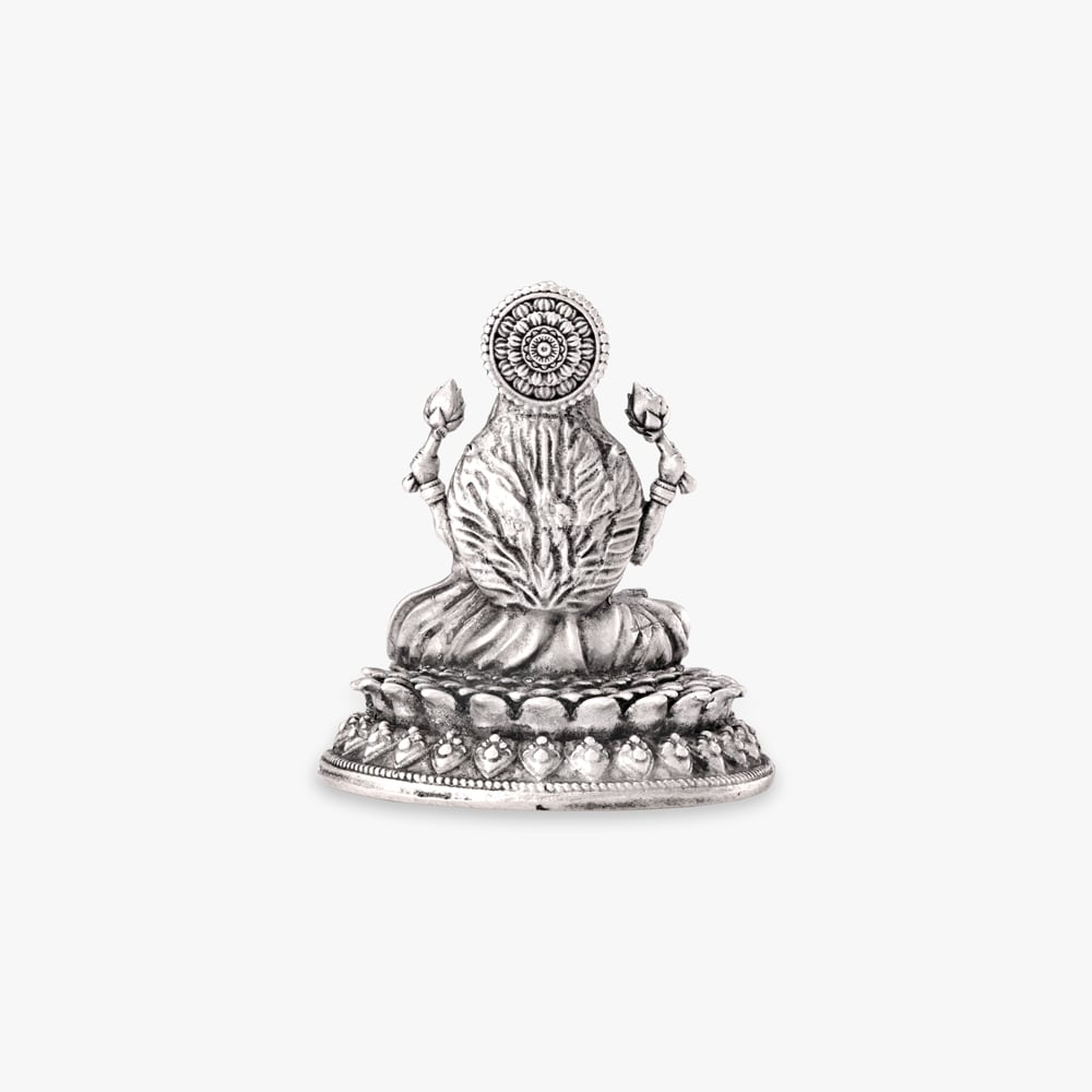 Shri Lakshmi Silver Idol,,hi-res image number null