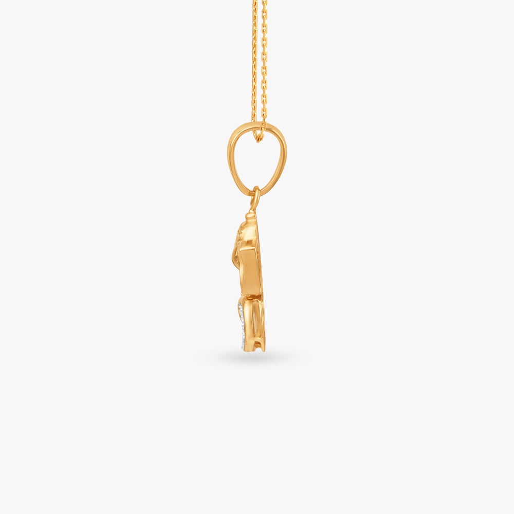 Siddhi Ganapathi Diamond Pendant,,hi-res image number null