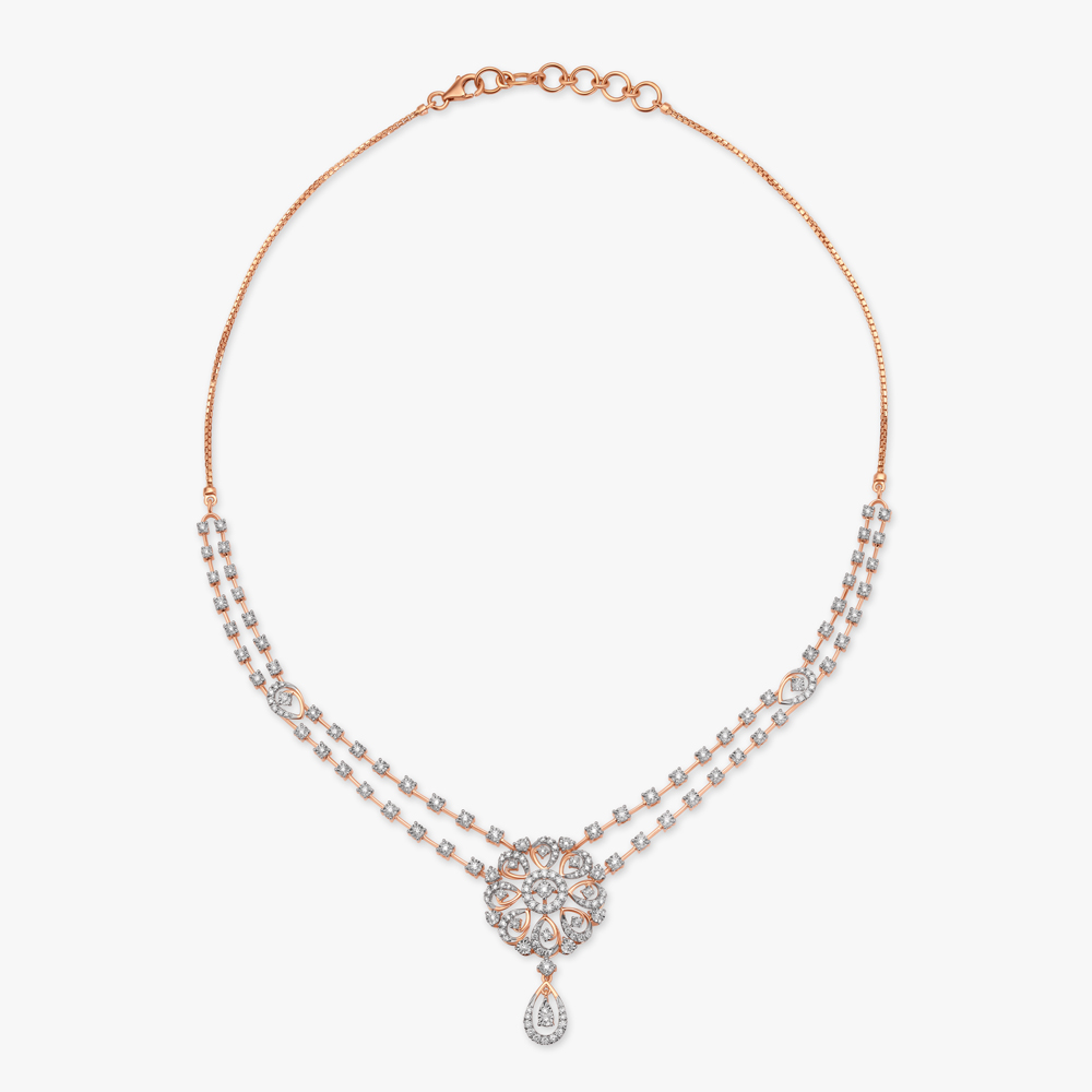 Dazzling Elegance Diamond Necklace Set,,hi-res image number null