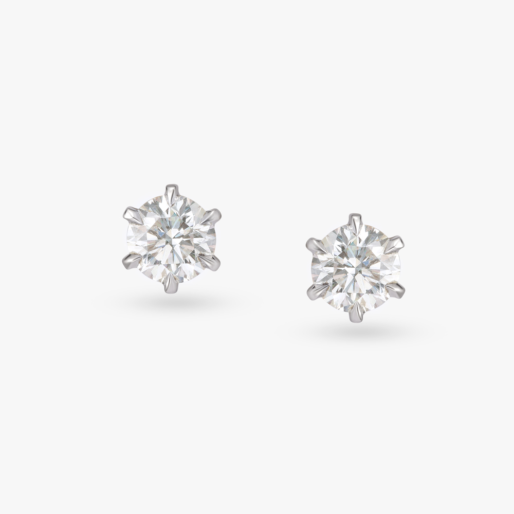 

Blazing Trail of Radiance Celeste Solitaire Stud Earrings