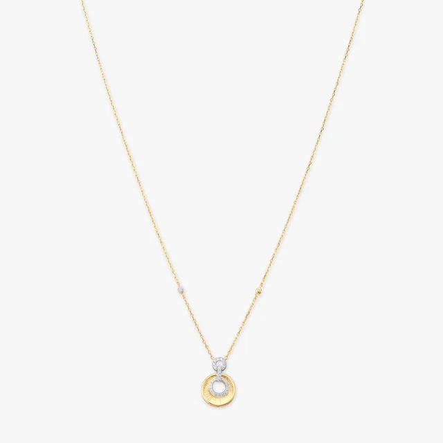 Soft Spectrum Diamond Pendant with Chain,,hi-res image number null