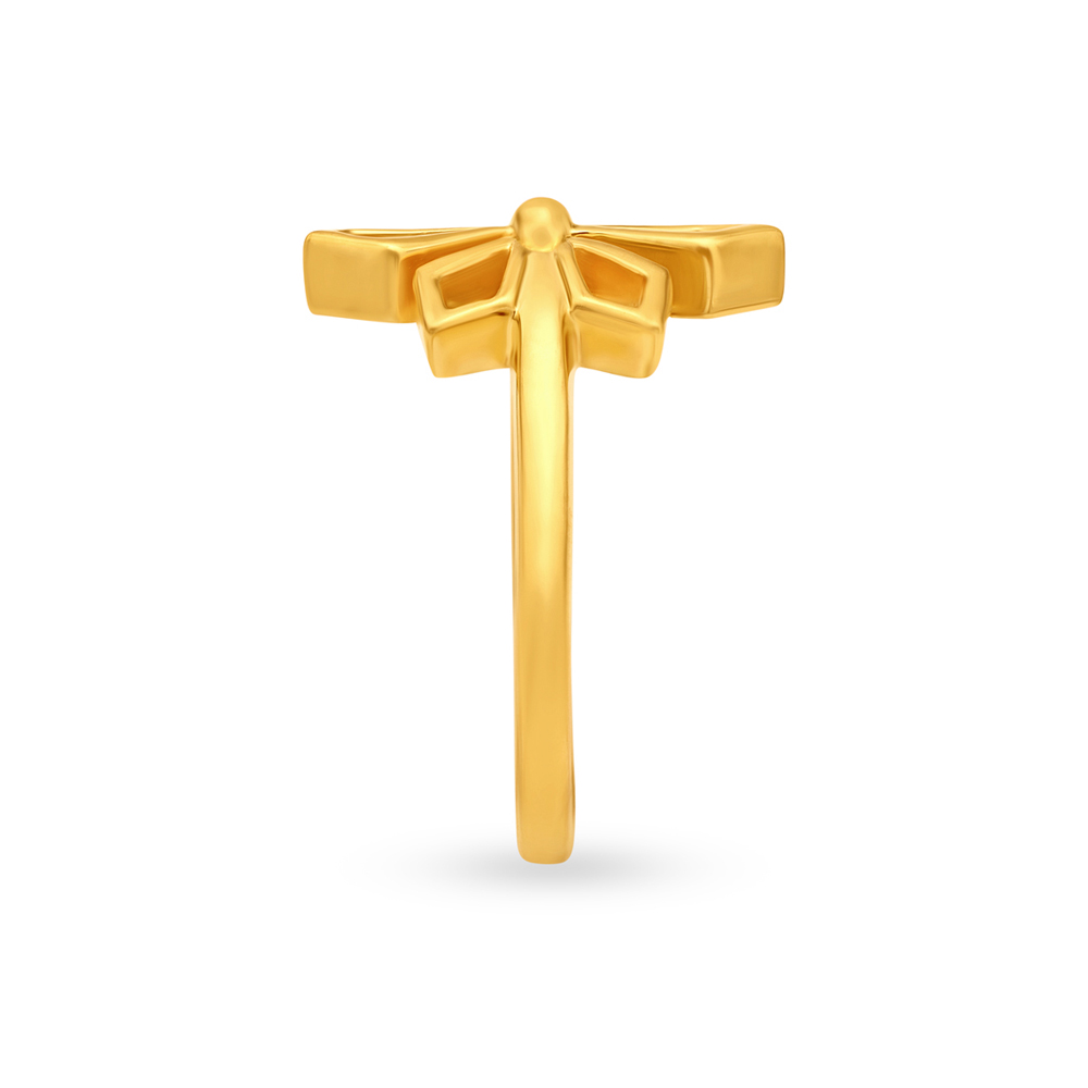 Chic Gold Finger Ring,,hi-res image number null