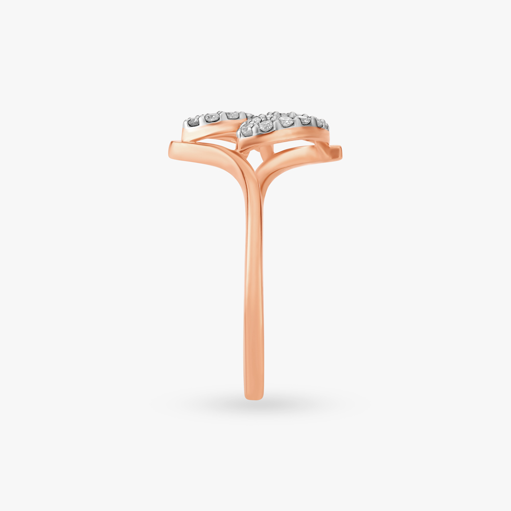 Contemporary Crossover Diamond Ring,,hi-res image number null