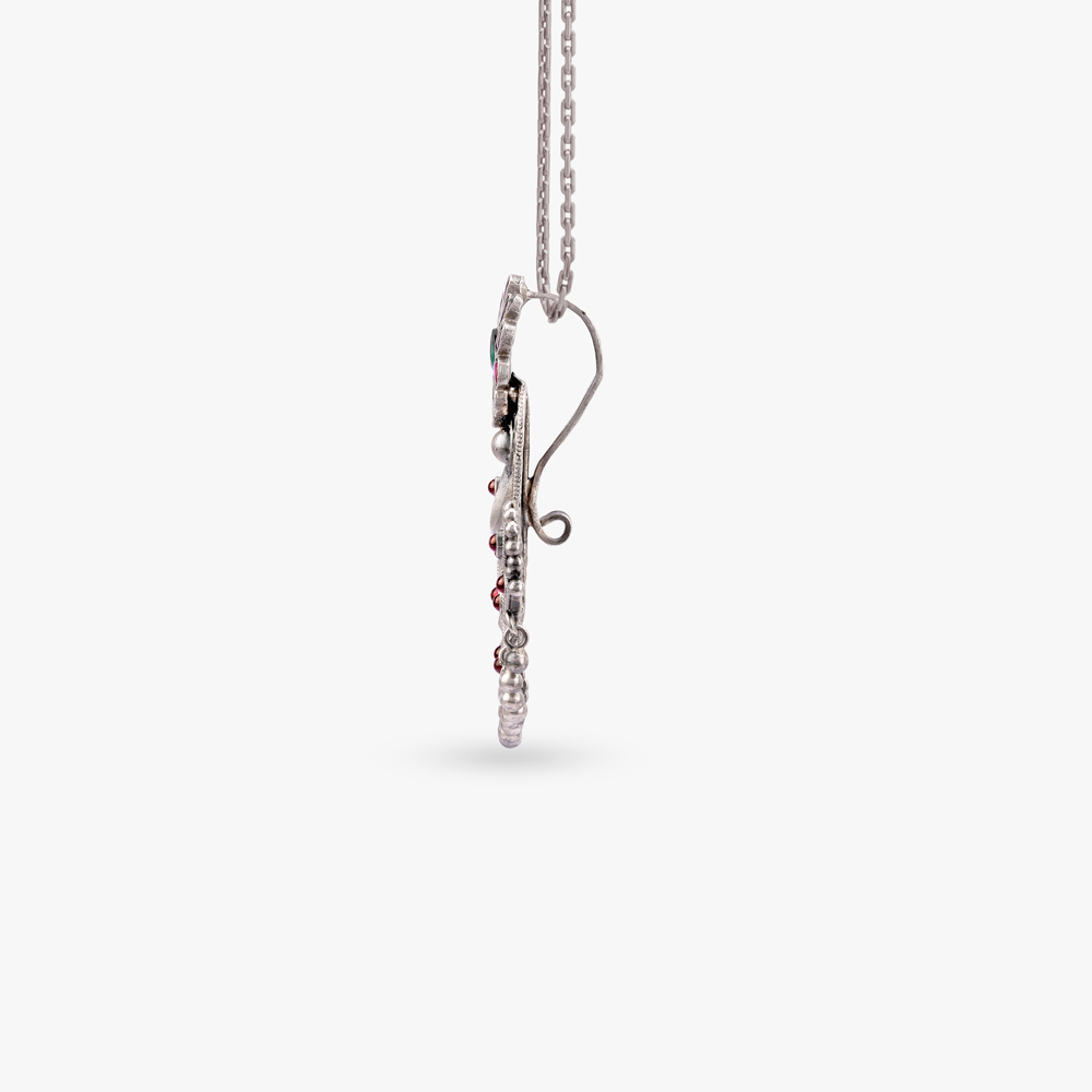 Bloom Charm Silver Pendant,,hi-res image number null