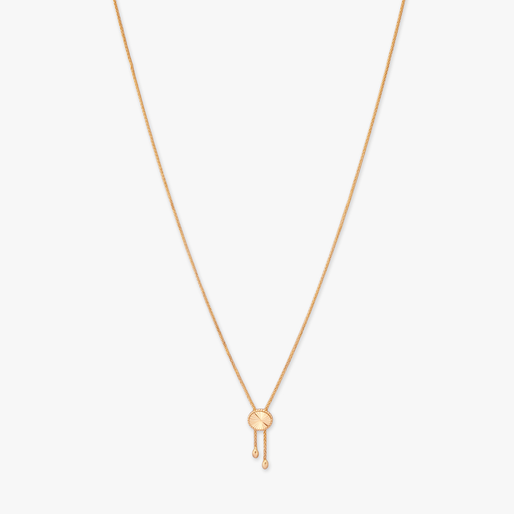 Halo Drift Gold Pendant with Chain,,hi-res image number null