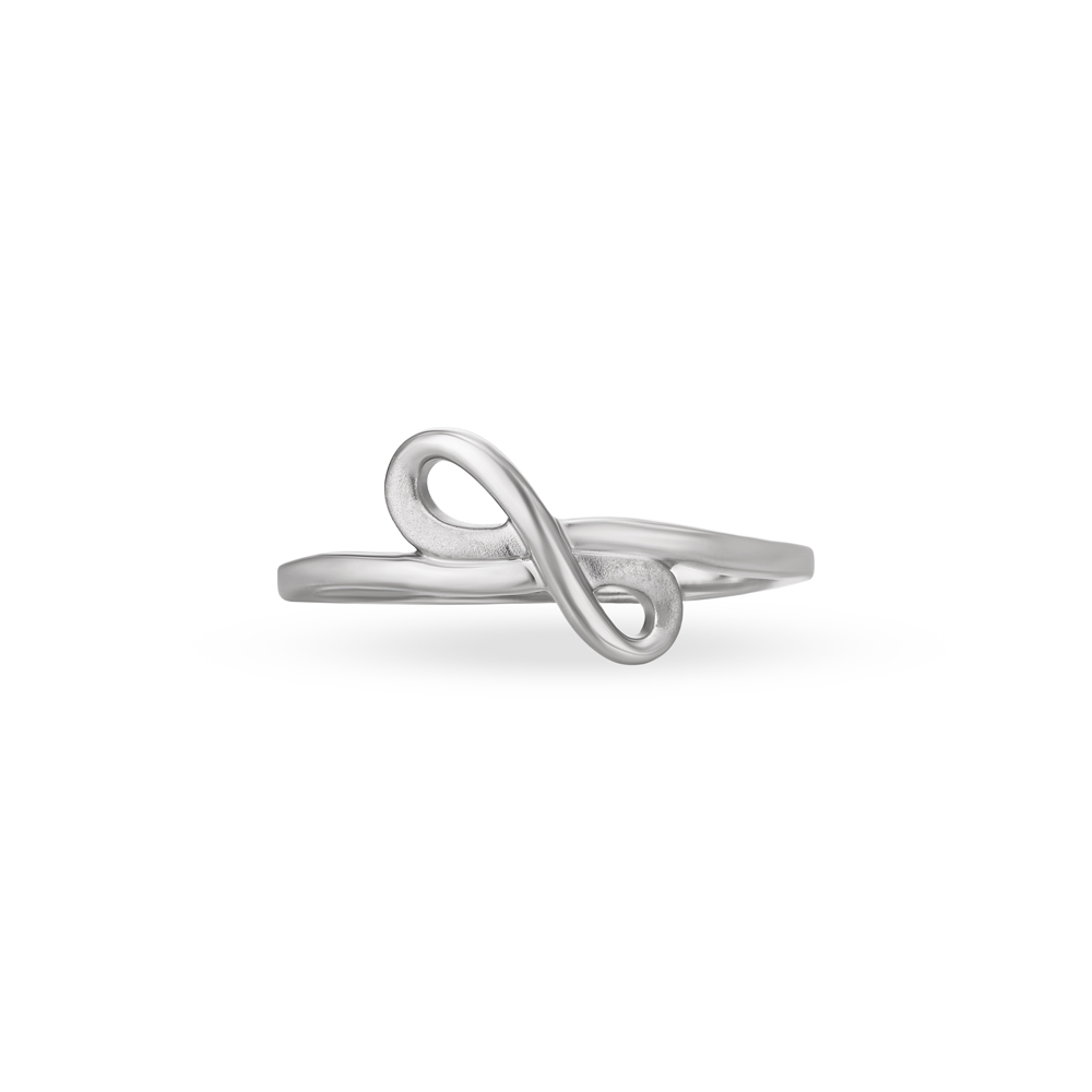 Elegant Infinity Platinum Ring,,hi-res image number null