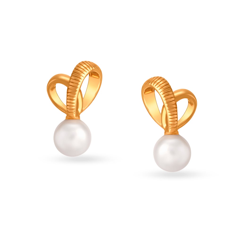 The Tell-Tale Heart Yellow Gold Drop Earrings,,hi-res image number null