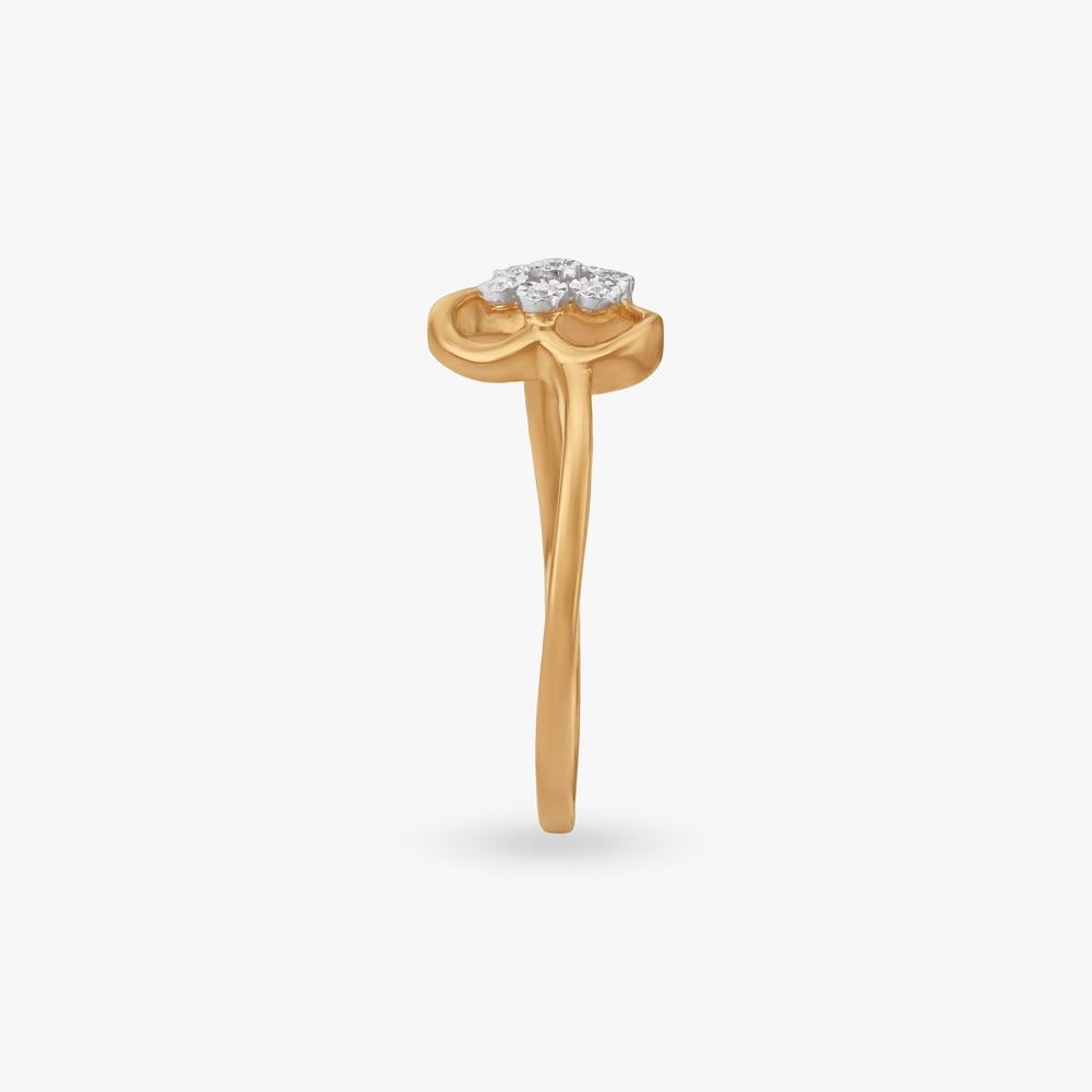 Bloom Curve Diamond Ring,,hi-res image number null
