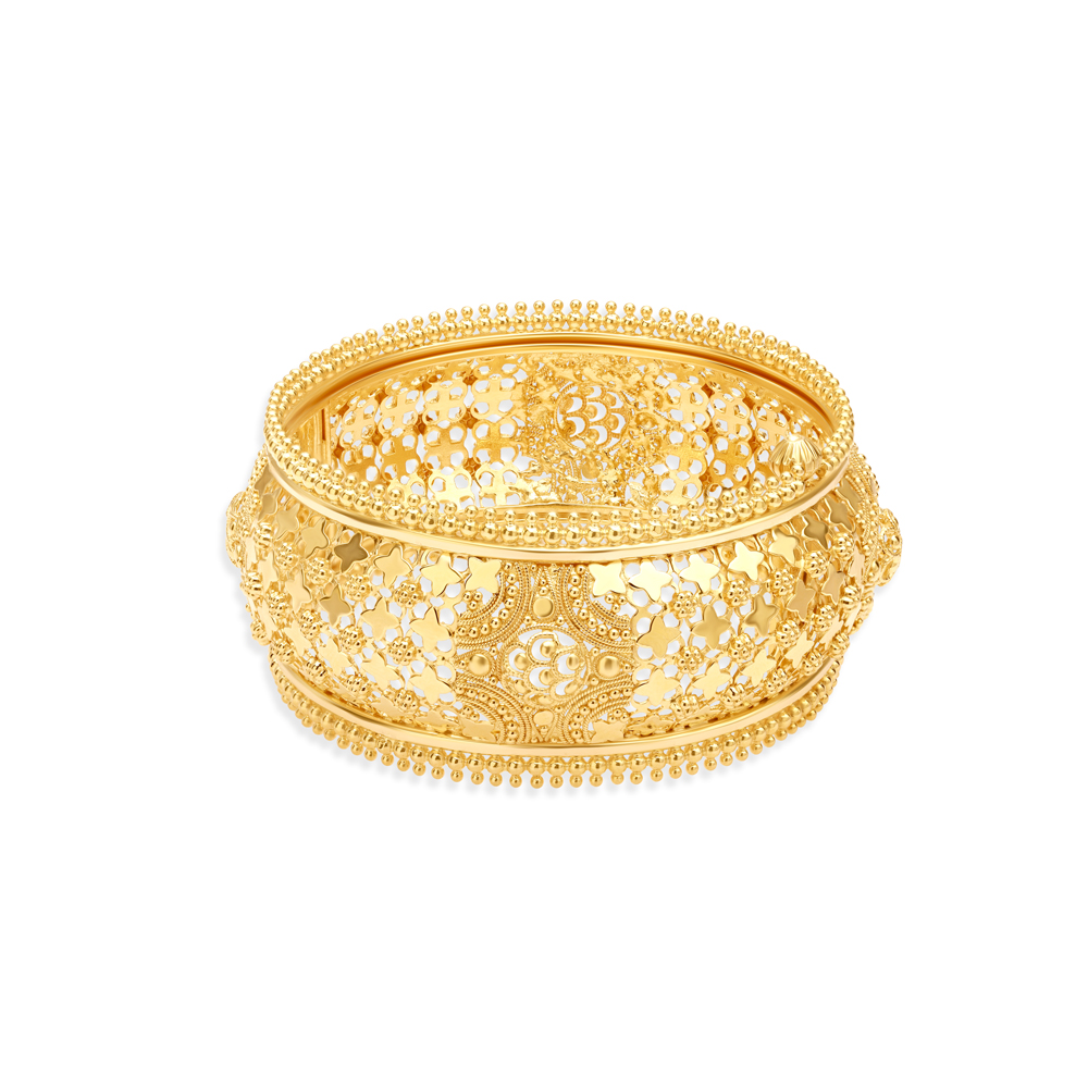 Classy Gold Chandan Gujarati Bangle