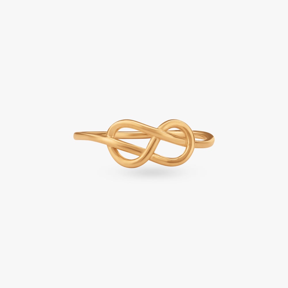 Infinity Embrace Gold Ring,,hi-res image number null