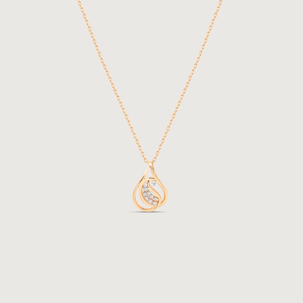 Glow Paisley Diamond Pendant,,hi-res image number null