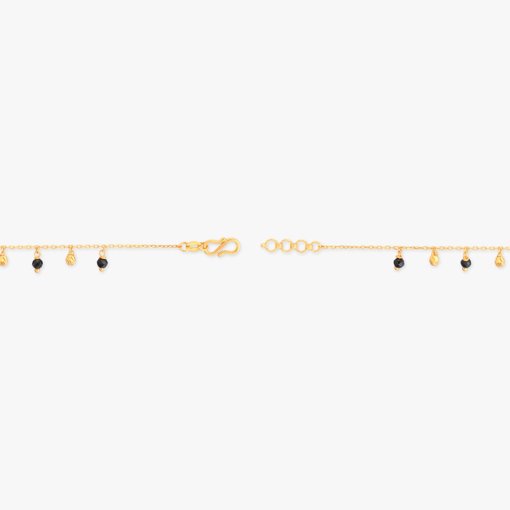Ebony Sprinkle Gold Bracelet for Kids,,hi-res image number null