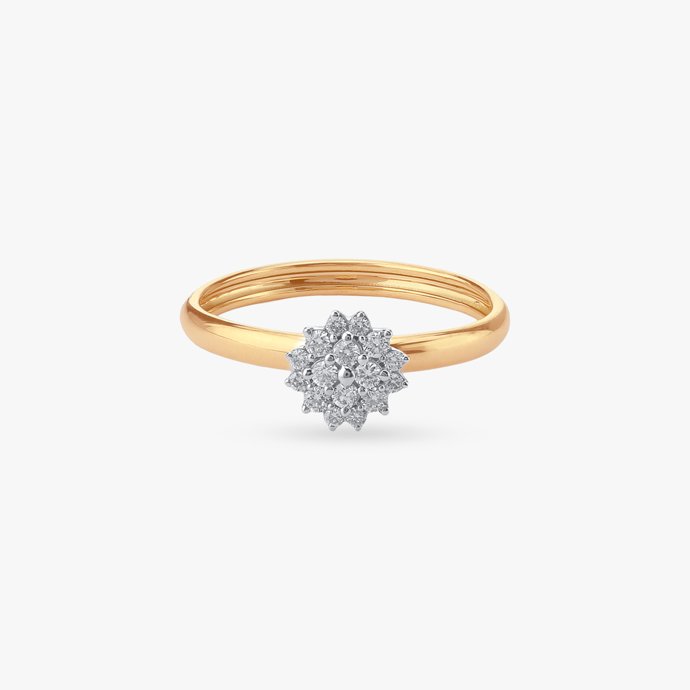 Starlit Bloom Diamond Ring,,hi-res image number null