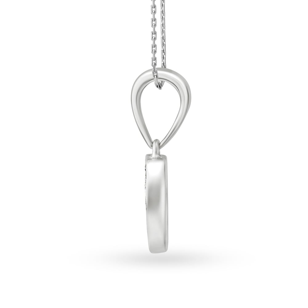 Upscale 950 Platinum And Diamond Pendant,,hi-res image number null