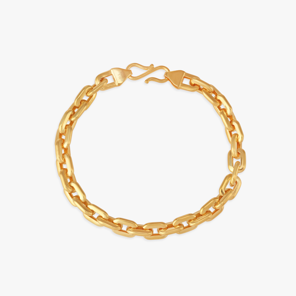 Irresistibly Stylish Link Chain Bracelet For Men,,hi-res image number null