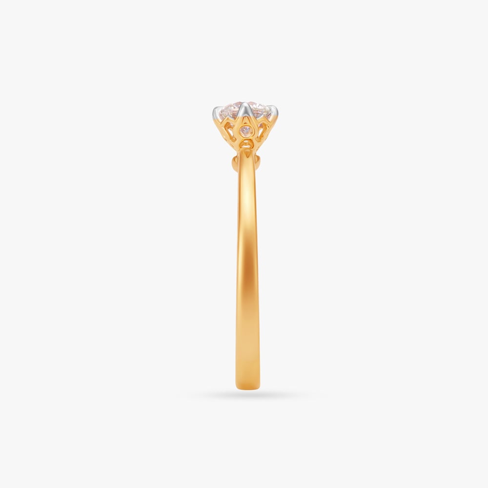 Eclipse Glow Solitaire Finger Ring,,hi-res image number null
