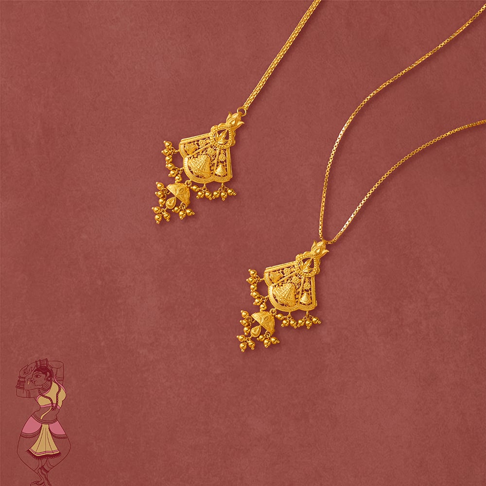 Madhubani Rasa Gold Maang Tikka,,hi-res image number null