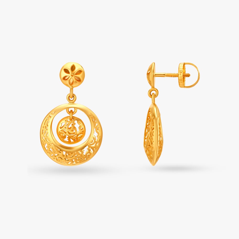 Majestic Chand Bali Pendant and Earrings Set,,hi-res image number null