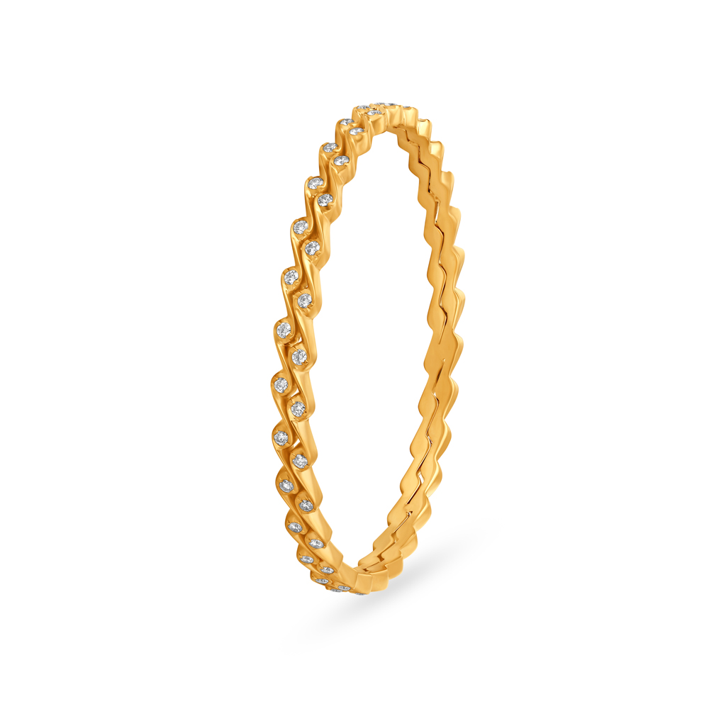 Twist of Elegance Diamond Bangles,,hi-res image number null
