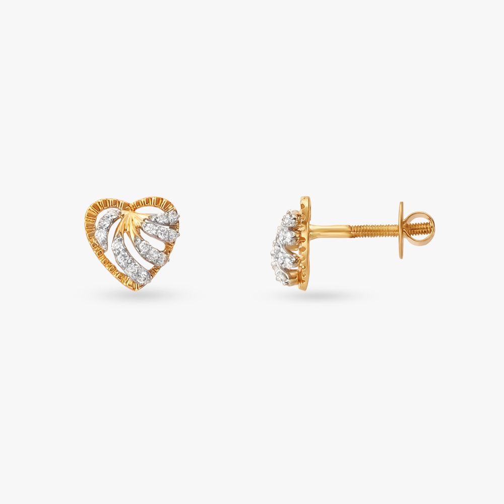 Captivating Enchanting Diamond Stud Earrings,,hi-res image number null
