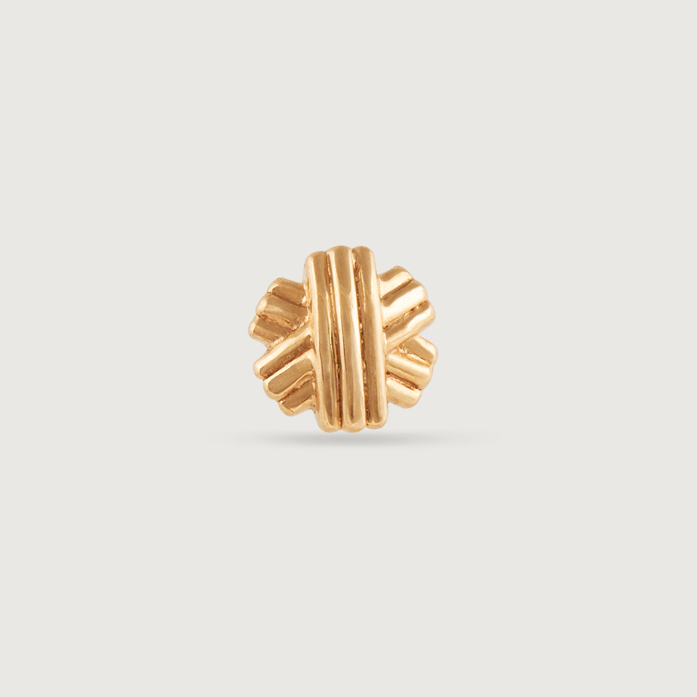 Classic Woven Gold Nose Pin,,hi-res image number null