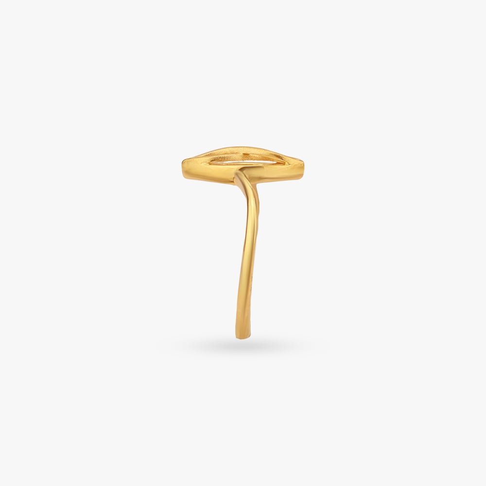 Endless Bloom Gold Finger Ring,,hi-res image number null