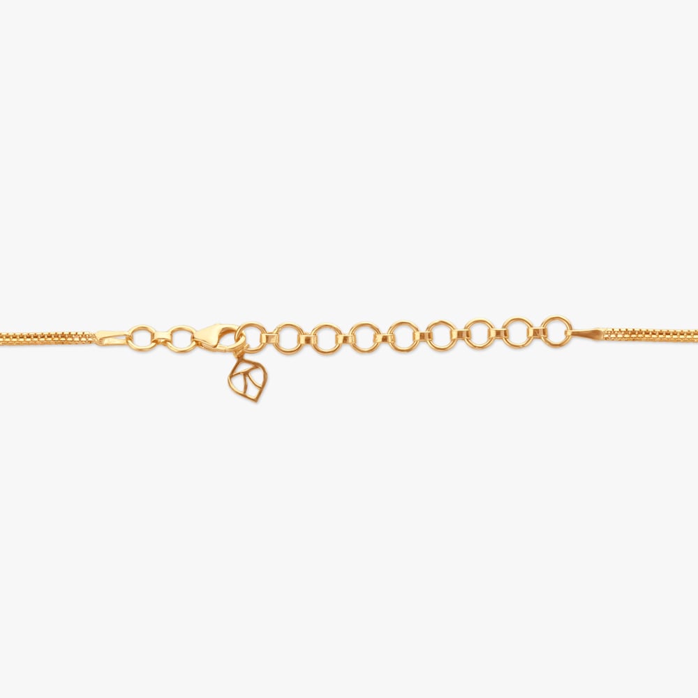 Dancing Petals Diamond Necklace Set,,hi-res image number null