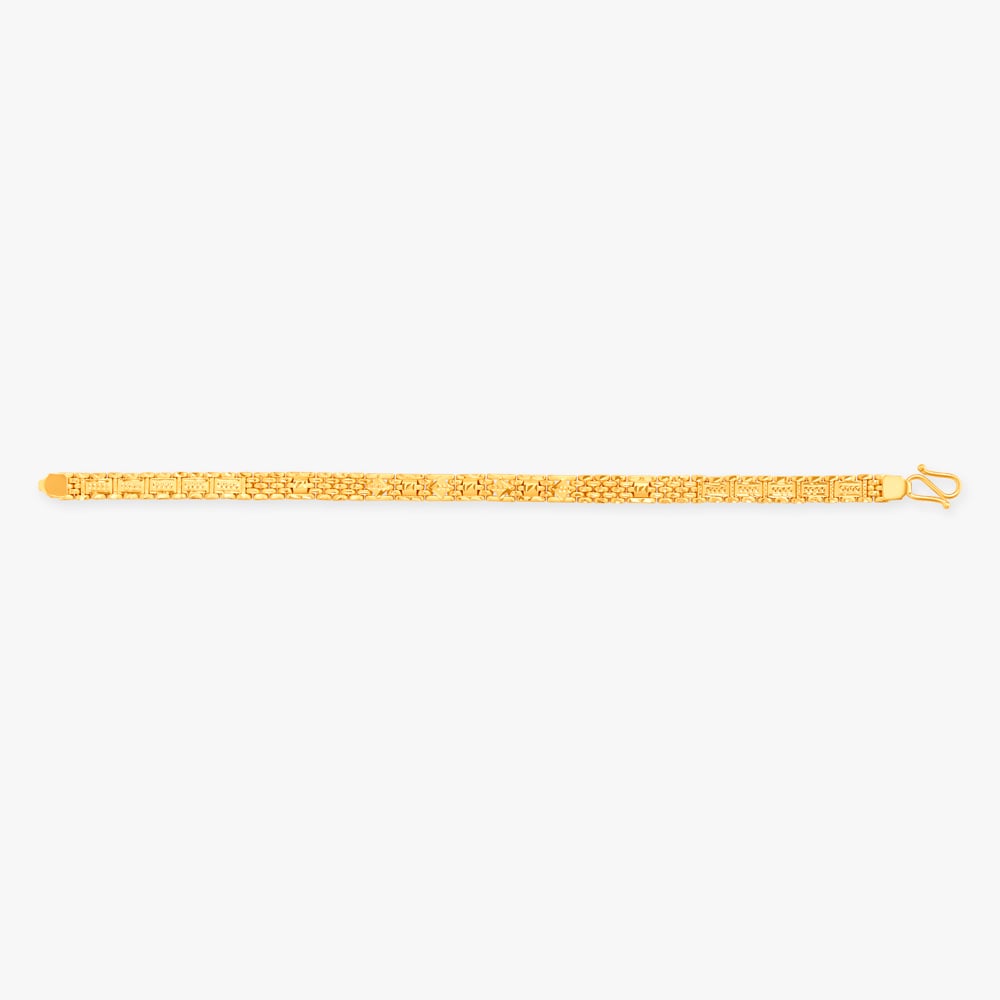 Versatile Gold Bracelet for Men,,hi-res image number null