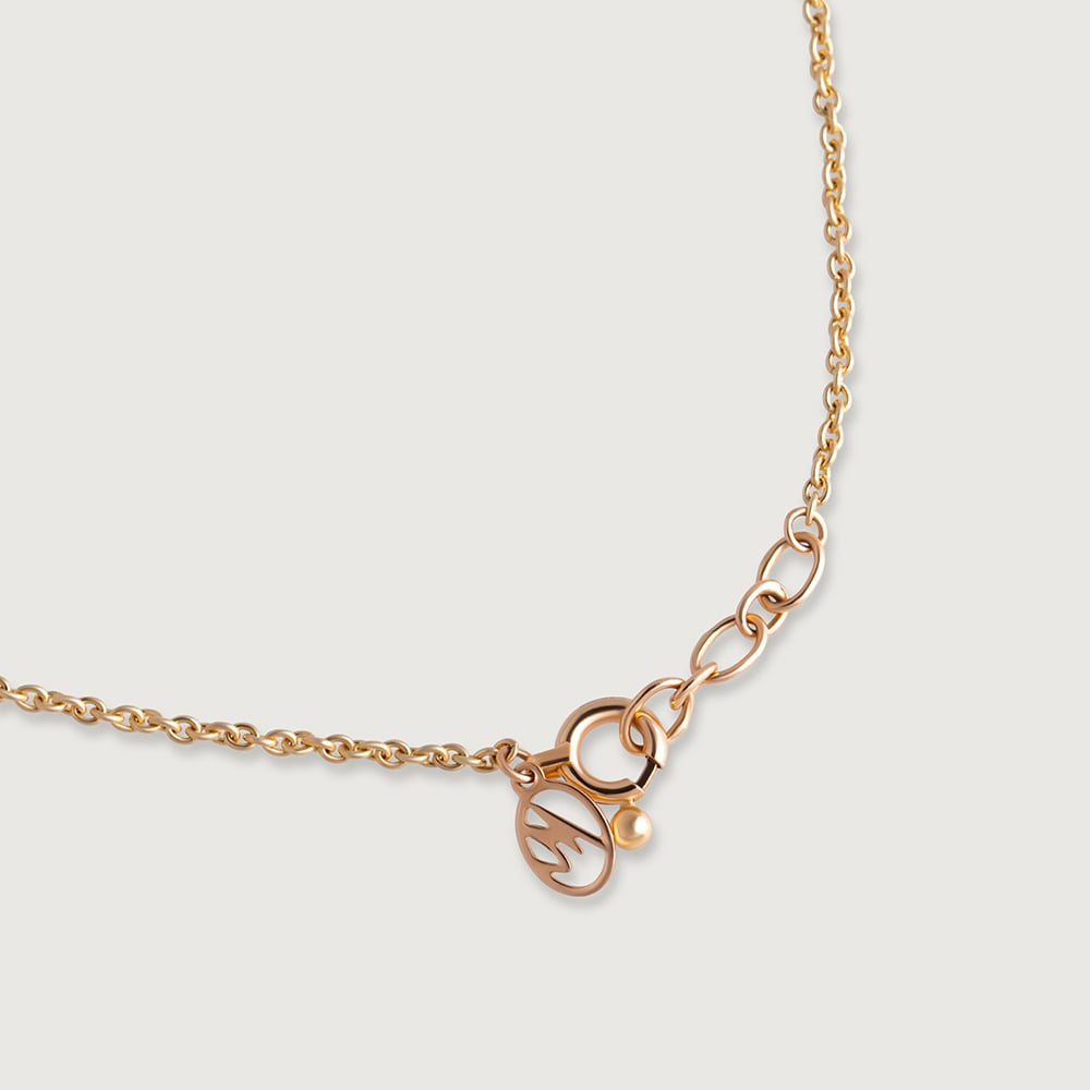 Enchanted Heart 14 kt Gold & Diamond Necklace,,hi-res image number null